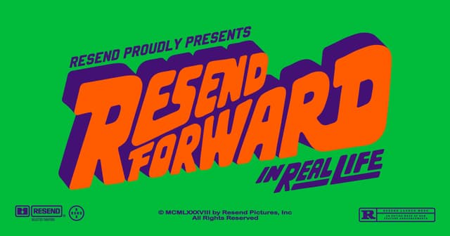 Resend Forward